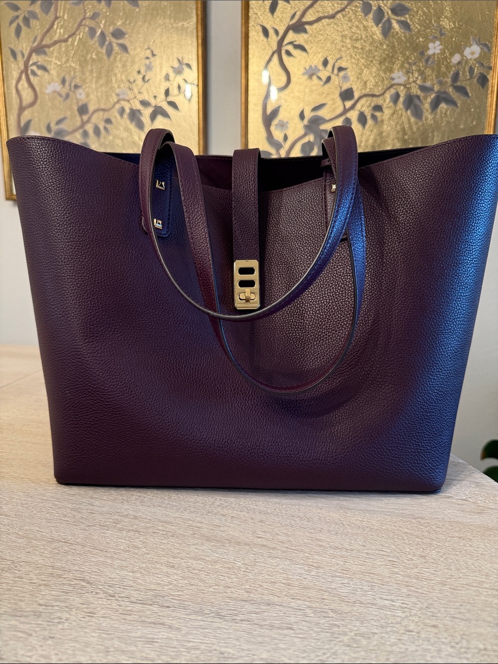 Purple Michael Kors Tote!